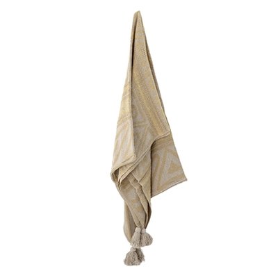 Bloomingville - Throw Nature / yellow 24