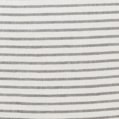 Puur lifestyle - Linen tea towel Stripe grey/white