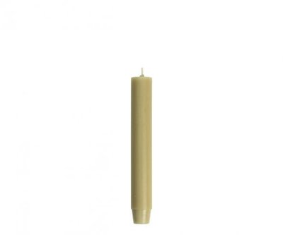 Rustik Lys - Dinner candle 2,6 x 18 cm Beige olive