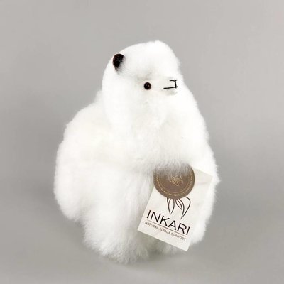 Inkari - Alpaca stuffed animal Ivory S