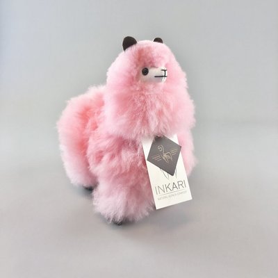 Inkari - Alpaca stuffed animal Cotton candy S Limited edition