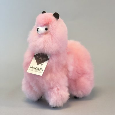 Inkari - Alpaca stuffed animal Cotton candy S Limited edition