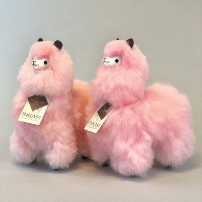Inkari - Alpaca stuffed animal Cotton candy S Limited edition