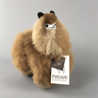 Inkari - Alpaca stuffed animal Karamel S