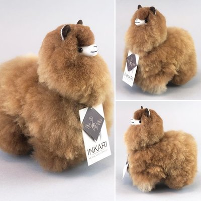 Inkari - Alpaca stuffed animal Karamel S