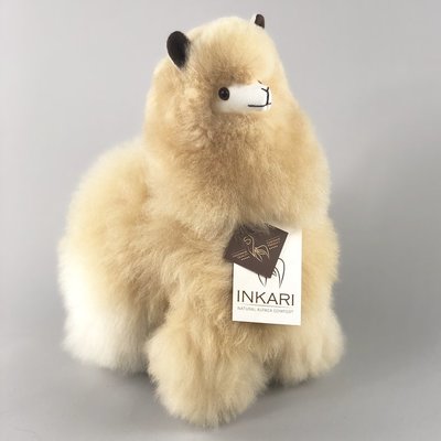 Inkari - Alpaca stuffed animal Blond M