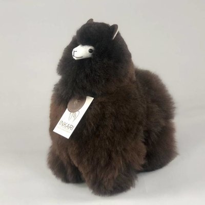 Inkari - Alpaca stuffed animal Cacao M