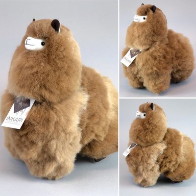 Inkari - Alpaca stuffed animal Caramel M