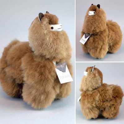 Inkari - Alpaca stuffed animal Caramel M