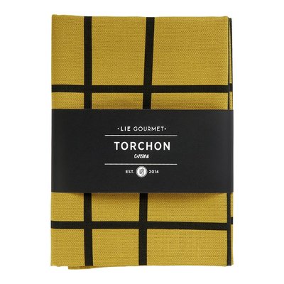 Lie Gourmet - Kitchen towel yellow