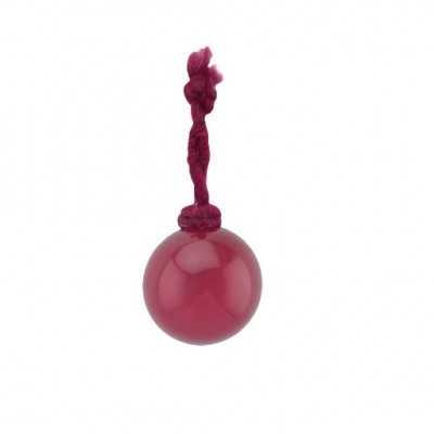 PTMD - Christmas pink fuchsia Glass ball smooth