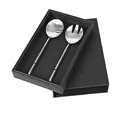 Broste Copenhagen - Sletten Satin Salad serving set S