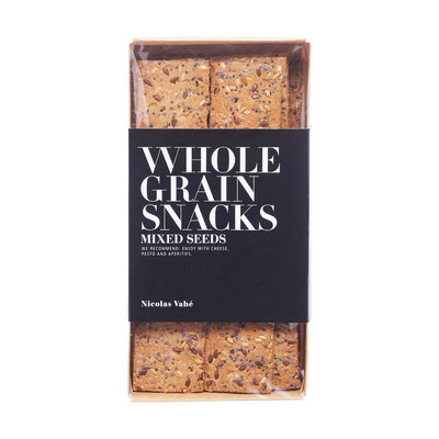 Nicolas Vahé - Wholegrain crackers with mixed seeds
