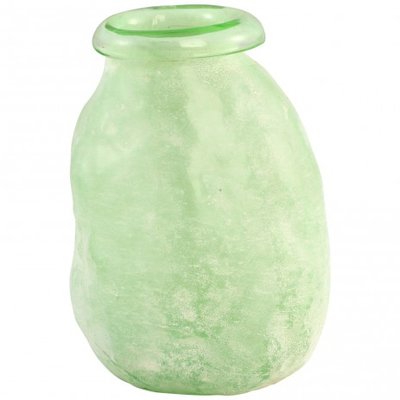 PTMD - Amora green Glass vase thick