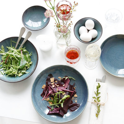 House Doctor - Nord Blue lunch plate