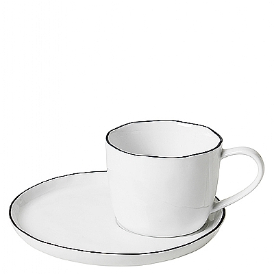 Broste Copenhagen - Salt Cup w/saucer Large