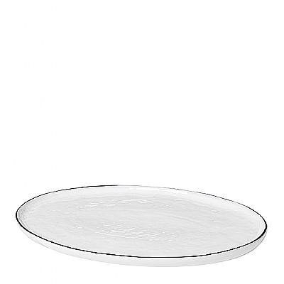 Broste Copenhagen - Salt - Plate oval Small