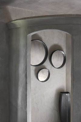 Tadé recycled tyres - Miroir Moyen – Spiegel medium