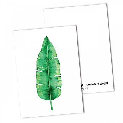 BDdesigns - Card Banana leaf