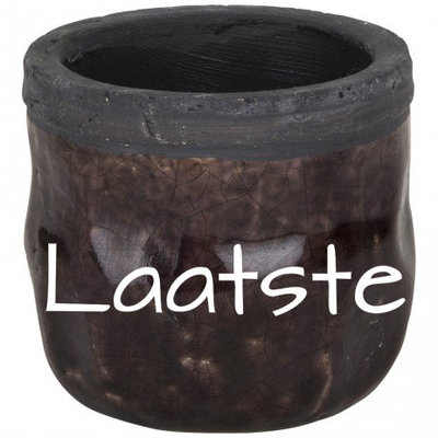 PTMD - Mason paarse ronde pot keramiek xs