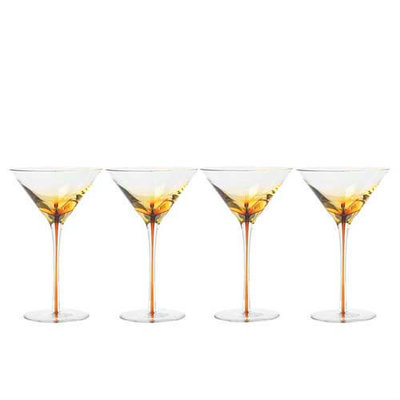 Broste Copenhagen - Amber - Martini glass
