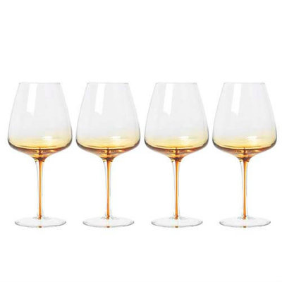 Broste Copenhagen - Amber - Red wine glass