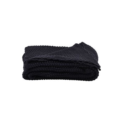 House Doctor - Solid - Blanket blue