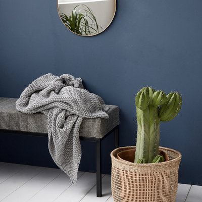 House Doctor - Solid - Blanket grey