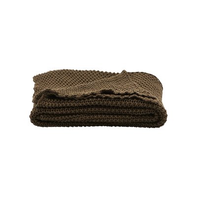 House Doctor - Solid - Blanket henna green