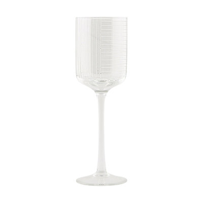 House Doctor - Check - White wine glass