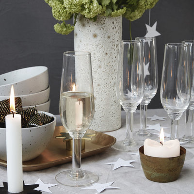 House Doctor - Nouveau - Champagne glass