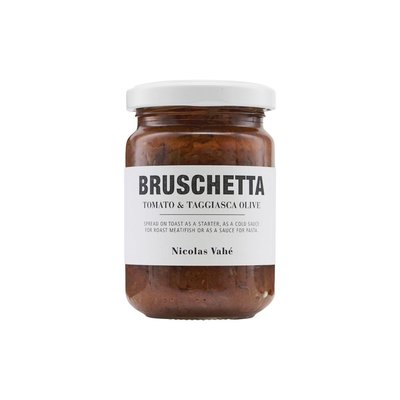 Nicolas Vahé - Bruschetta with tomato & Taggiasca olive