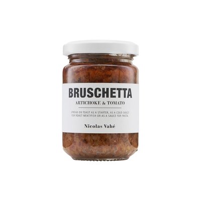 Nicolas Vahé - Bruschetta with artichoke & tomato