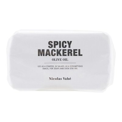 Nicolas Vahé - Can spiced mackerel in olive oil