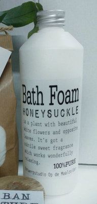 (Op) de Maalzolder - Bath foam Honeysuckle