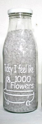 (Op) de Maalzolder - Bath salts Today I feel like 1000 flowers