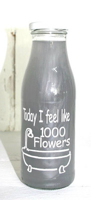 (Op) de Maalzolder - Bath foam Today I feel like 1000 flowers