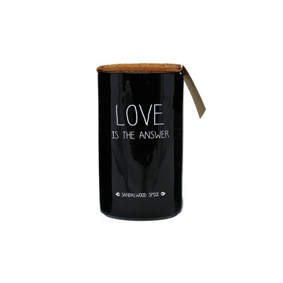 My flame - Soy candle Love is the answer Sandelwood spice