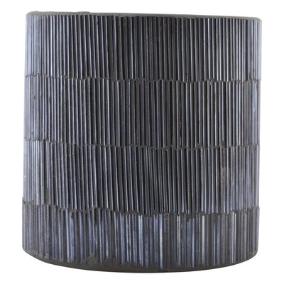 House Doctor - Tealight Pipe Black/grey