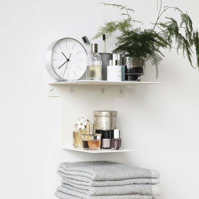 House Doctor - Table clock Hannah silver