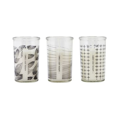 House Doctor - Candle Graphic Crosses