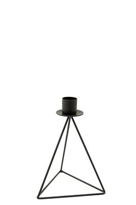 MrsBloom - Candle holder Christian black
