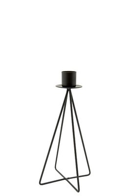MrsBloom - Candle holder Jasper black