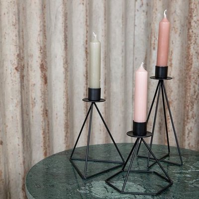 MrsBloom - Candle holder Christian black