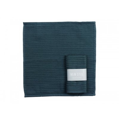 Mijn Stijl - Dishcloth petrol