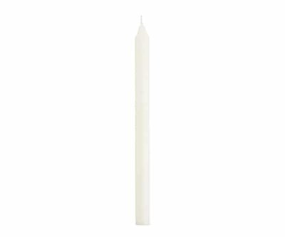 Rustik Lys - Dinner candle 2,1 x 30 cm White