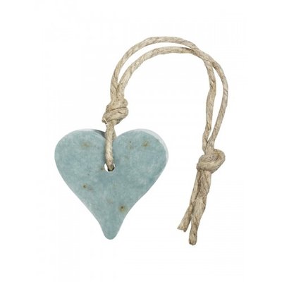 Mijn Stijl - Soap Heart Petrol with oregano & perfume olive