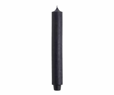 Rustik Lys - Dinner candle 3,2 x 30 cm Black