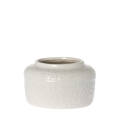 Riverdale - Flowerpot Vienne white