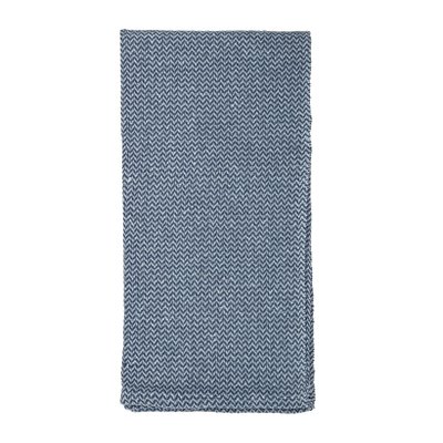 Bloomingville - Throw Blue 100x80